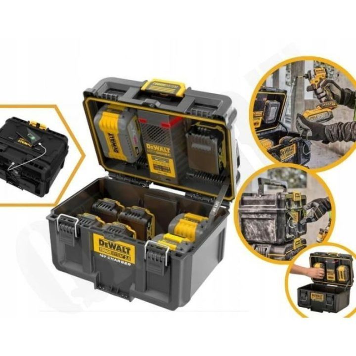 Dewalt toughsystem dwst83471 2x4A įkroviklis