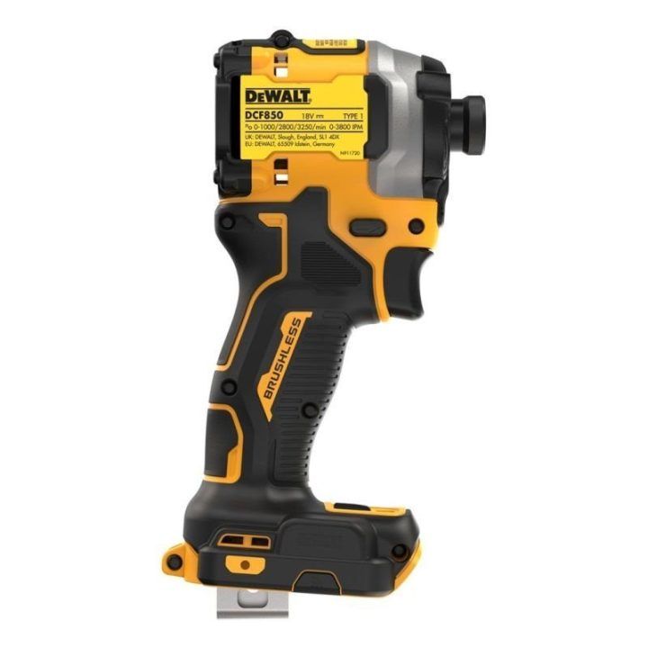 Smūginis akumuliatorinis veržliasukis DeWalt 18 V DCF850N-XJ
