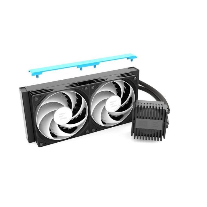Zalman ALPHA2 V2 A24 240 mm skysčio aušintuvas, juodas