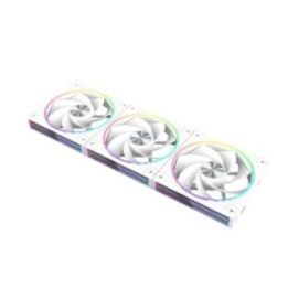 Zalman ZM-DF120R 120 mm apverčiamas Daisy Chain korpuso ventiliatorius, baltas