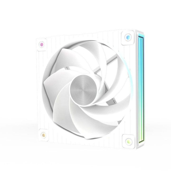 Zalman ZM-DF120R 120 mm apverčiamas Daisy Chain korpuso ventiliatorius, baltas