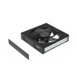 Zalman ZM-DF120R A3 120 mm reversinis „Daisy Chain“ ventiliatorius, juodas, 3 vnt