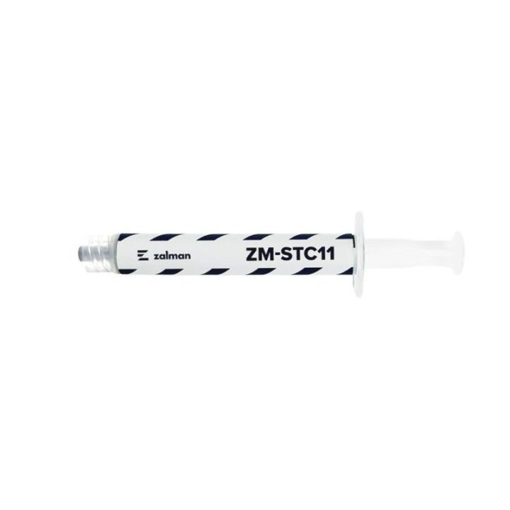 Zalman ZM-STC11 terminė pasta, 2 g, pilkaAPRAŠYMAS:Zalman terminė pasta kompiuteriamsZalman ZM-STC11 yra pilka terminė pasta, sk