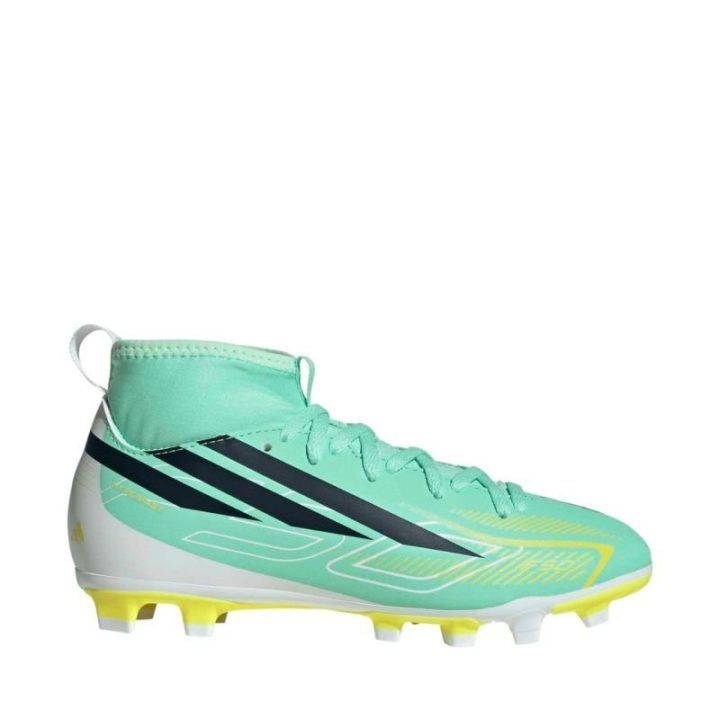 Vaikiški futbolo bateliai adidas F50 Hyperfast Club Mid FG/MG
