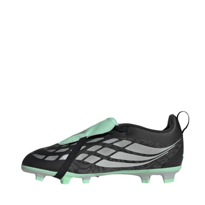 Vaikiški futbolo bateliai adidas Predator Club FT EL FG/MG, juodi