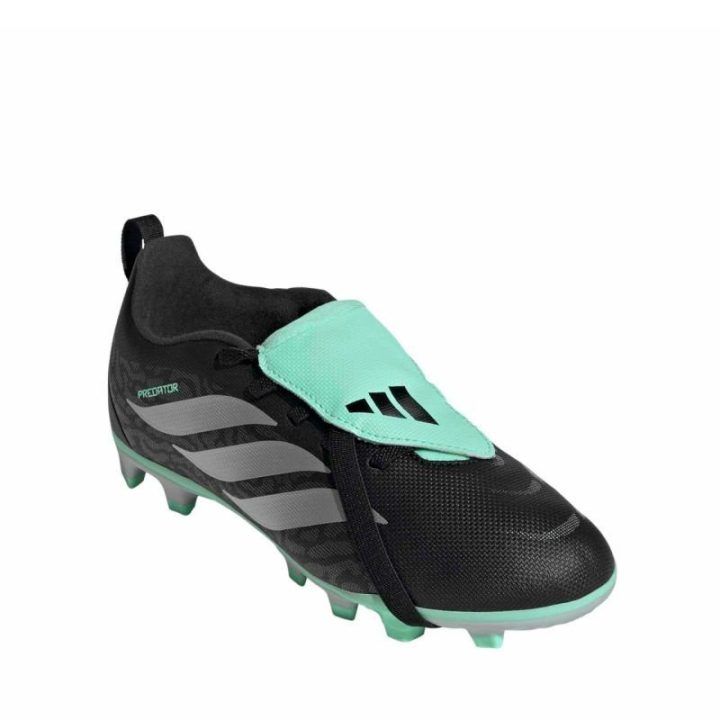 Vaikiški futbolo bateliai adidas Predator Club FT EL FG/MG, juodi