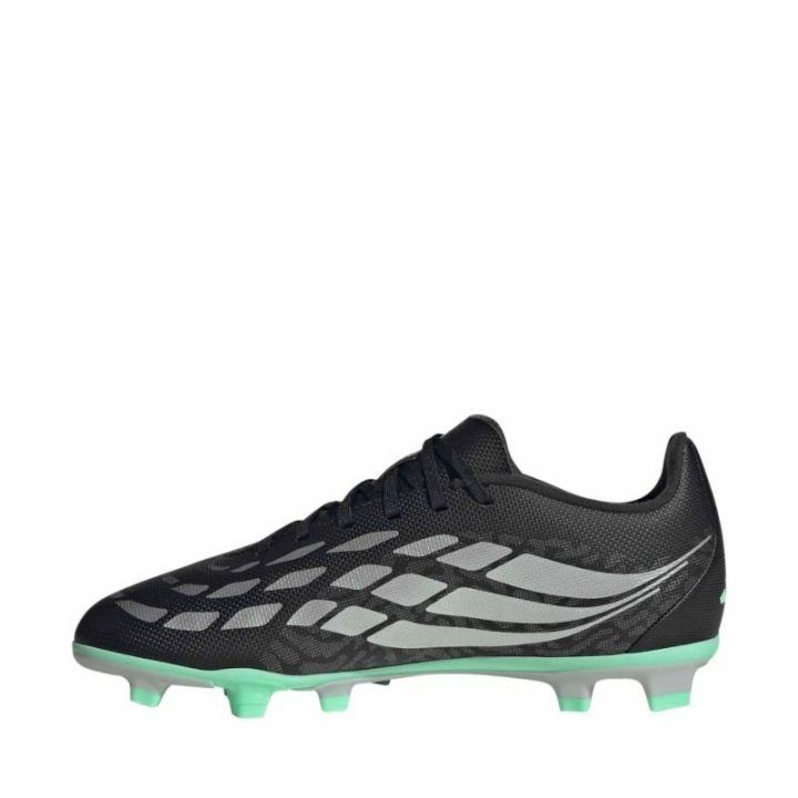 Vaikiški futbolo bateliai adidas Predator Club FG/MG, juodi