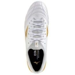 Avalynė Mizuno Morelia Neo IV Beta Elite AG, balta ir auksinė