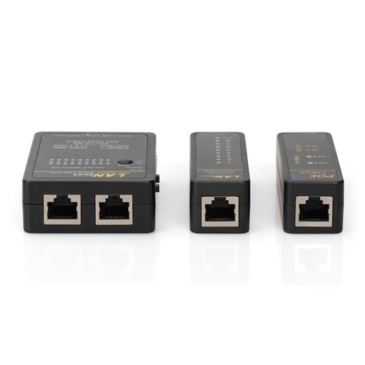 Tinklo ir ryšio kabelių testeris Digitus RJ45 ir BNC