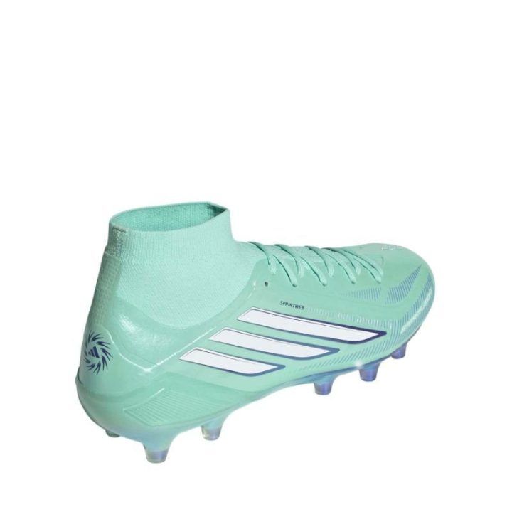 Futbolo bateliai adidas F50 Sparkfusion Elite Mid FG/AG, šviesiai žali
