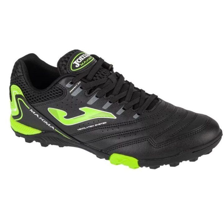 Futbolo bateliai Joma Maxima TF, juodi