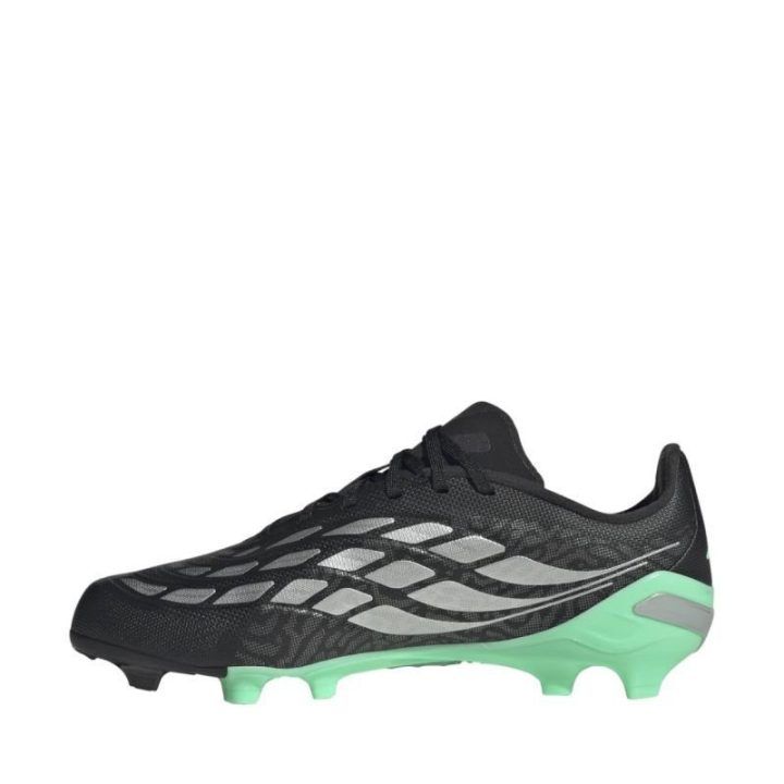 Vaikiški futbolo bateliai adidas Predator League FG, juodi