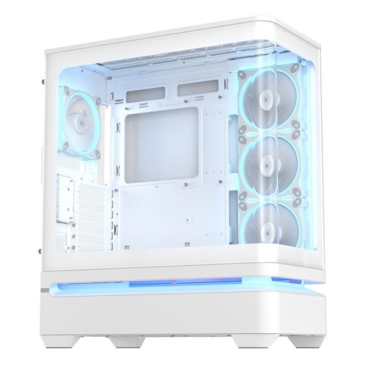 ASUS PRIME AP304 TG ARGB kompiuterio korpusas, baltas