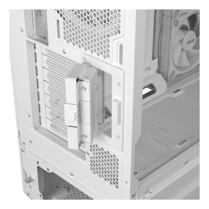 ASUS PRIME AP304 TG ARGB kompiuterio korpusas, baltas