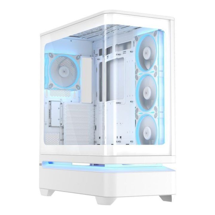 ASUS PRIME AP304 TG ARGB kompiuterio korpusas, baltas