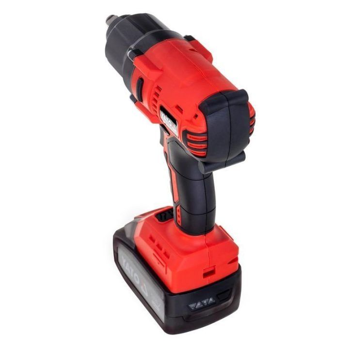 Akumuliatorinis smūginis veržliasukis YATO 1/2", 700 Nm
