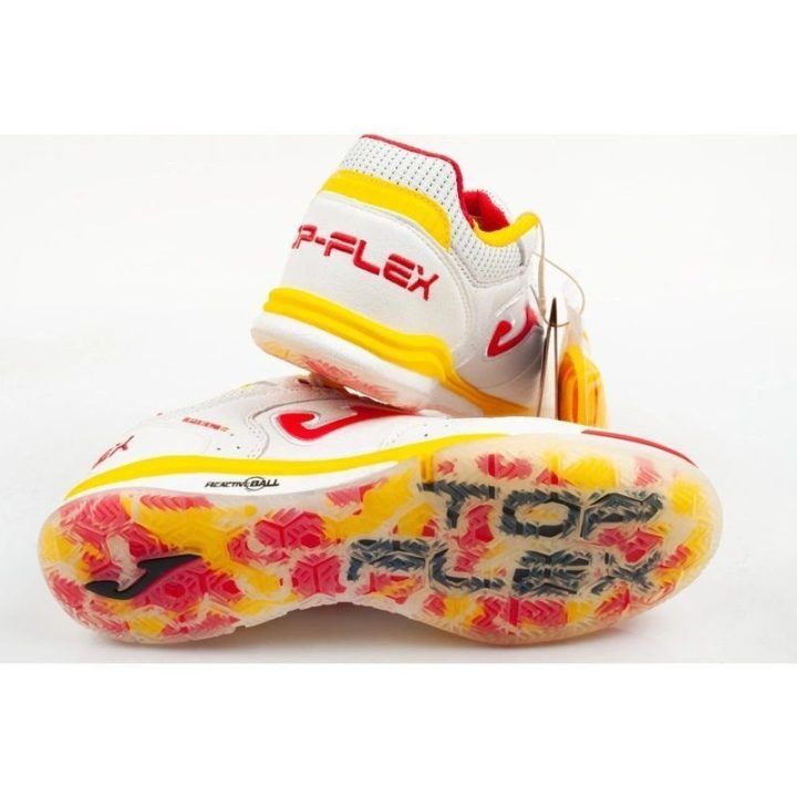 Futbolo bateliai Joma Top Flex Rebound, balti