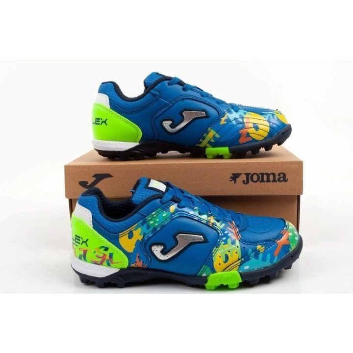 Joma vaikų turfo bateliai Top Flex JR, mėlyni