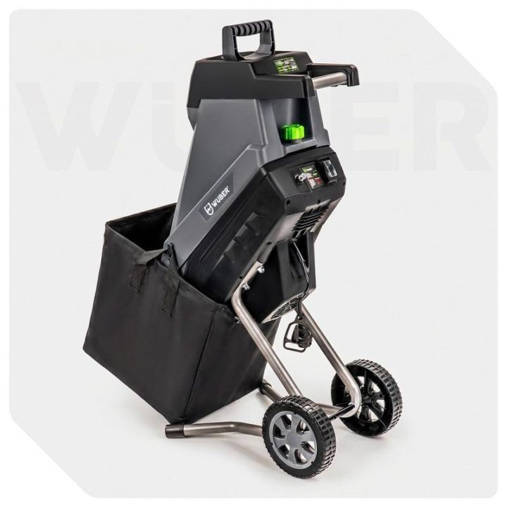 Elektrinis šakų smulkintuvas Wuber 2500 W, 45 l