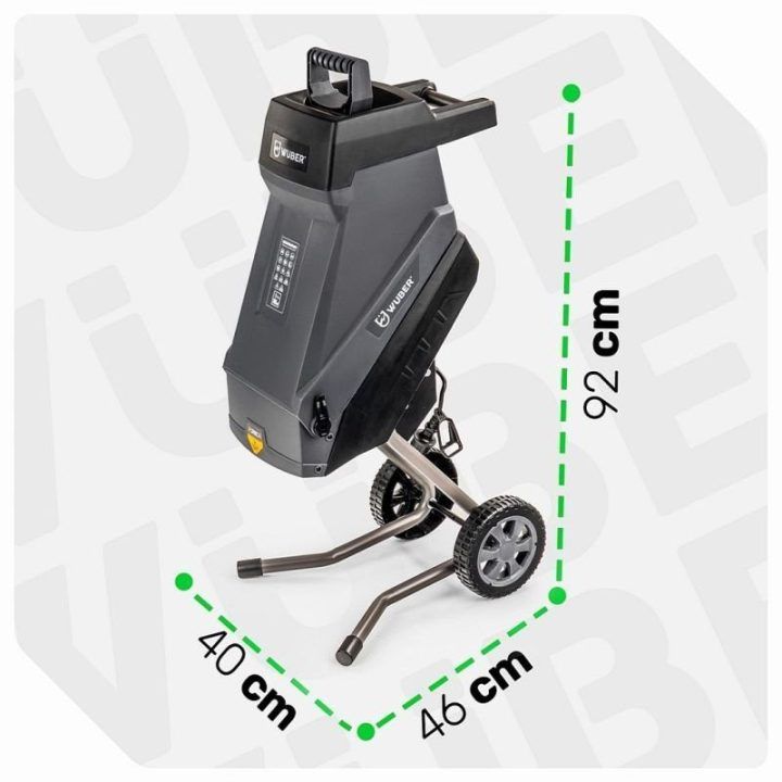 Elektrinis šakų smulkintuvas Wuber 2500 W, 45 l