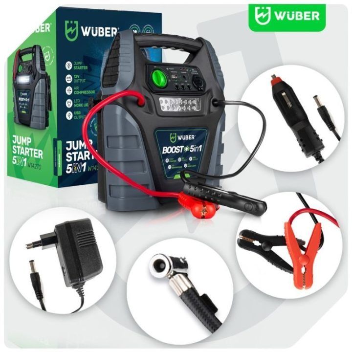 5 viename kompresorius su užvedimo funkcija WUBER W14270