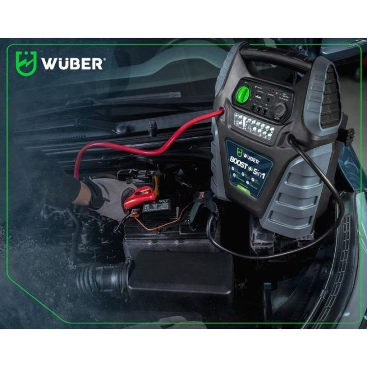 5 viename kompresorius su užvedimo funkcija WUBER W14270