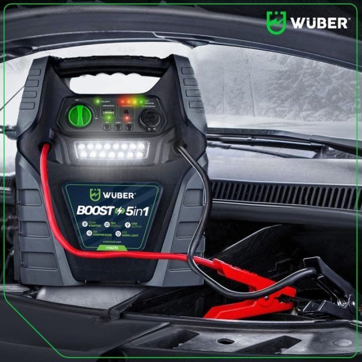 5 viename kompresorius su užvedimo funkcija WUBER W14270