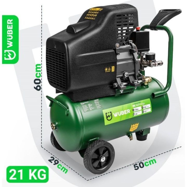 Oro kompresorius 24 l WUBER W54001