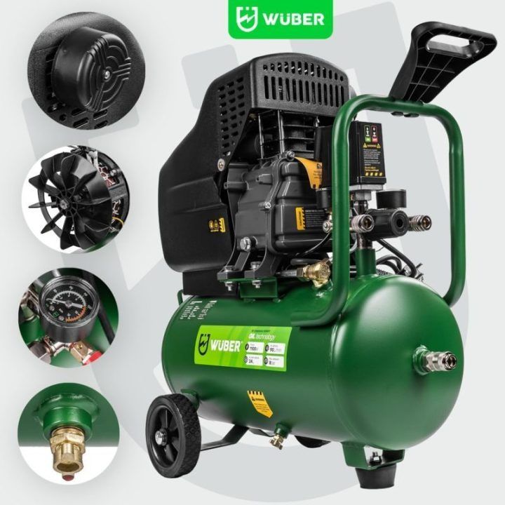 Oro kompresorius 24 l WUBER W54001