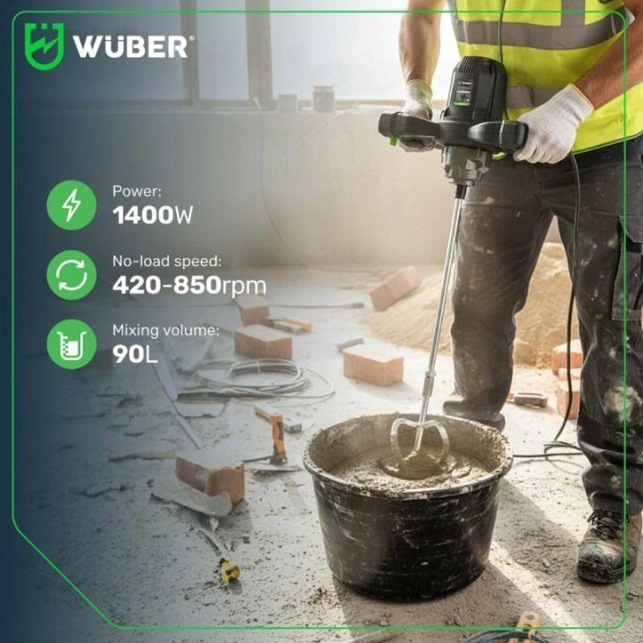 Elektrinis maišytuvas 1400 W W38635 WUBER