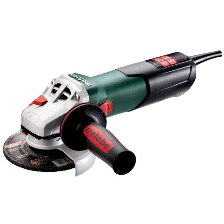 Kampinis šlifuoklis Metabo WEV 11-125 QUICK, 125 mm, 1100 W