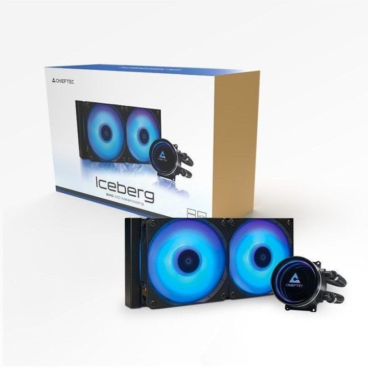CPU skysčio aušinimo rinkinys Chieftec ICEBERG 240 RGB