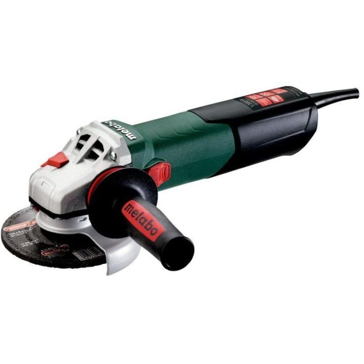 Metabo WEA 17-125 Quick kampinis šlifuoklis, 1700 W, 125 mm