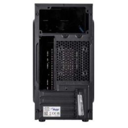 Micro Tower kompiuterio korpusas Akyga AK19BK su USB-C, juodas