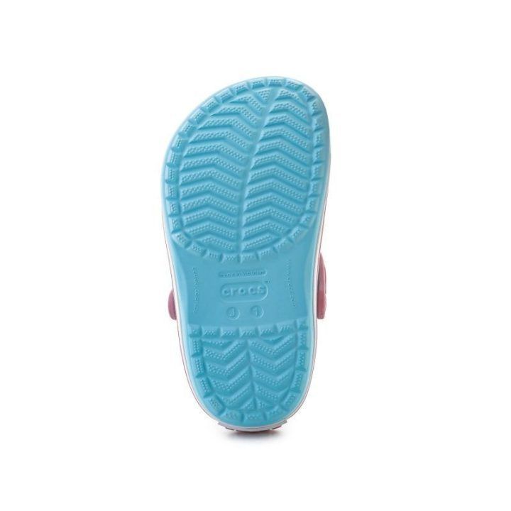 Vaikiškos Crocs Crocband Clog šlepetės, mėlynos ir rožinės