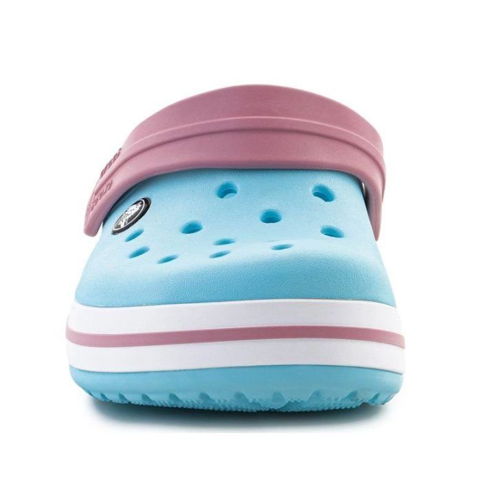 Vaikiškos Crocs Crocband Clog šlepetės, mėlynos ir rožinės