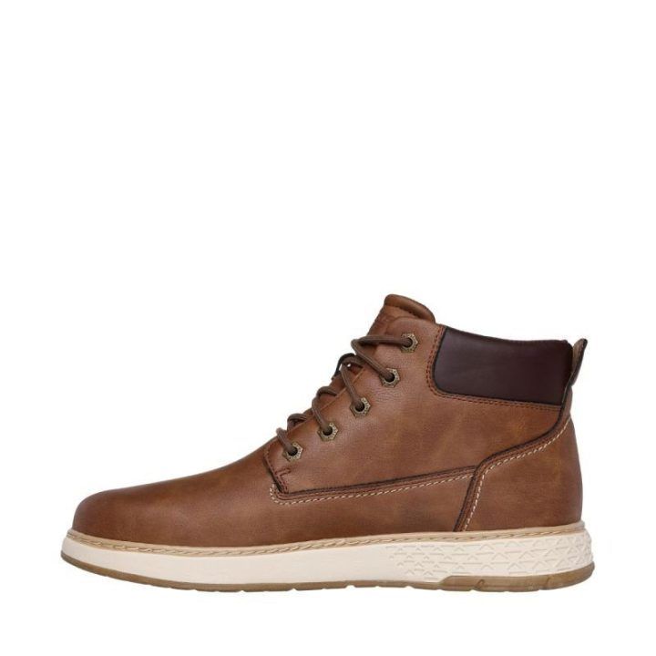 Vyriški batai Skechers Garlan Deno, rudi