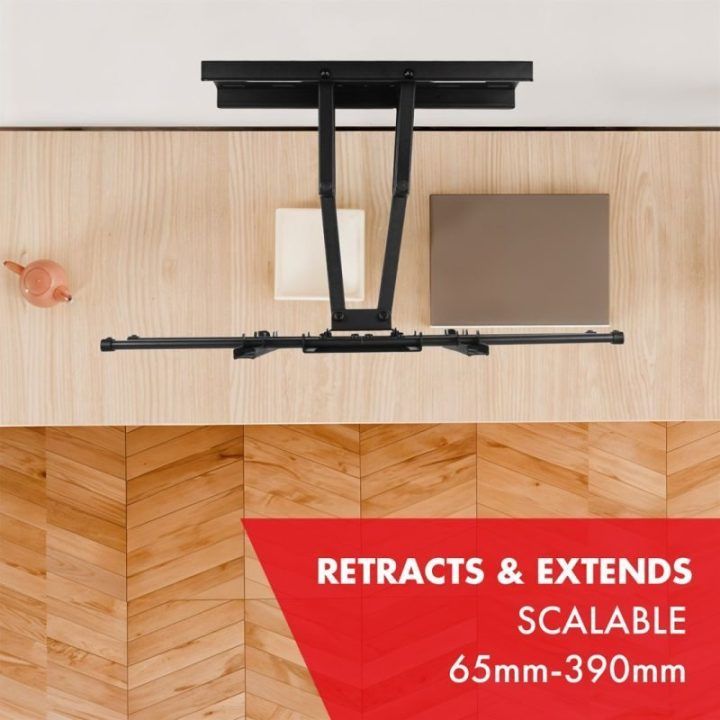 Televizoriaus laikiklis 32–85", iki 60 kg, juodas