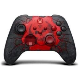 Xbox belaidis valdiklis Gears of War: E-Day Limited Edition, juodas ir raudonas