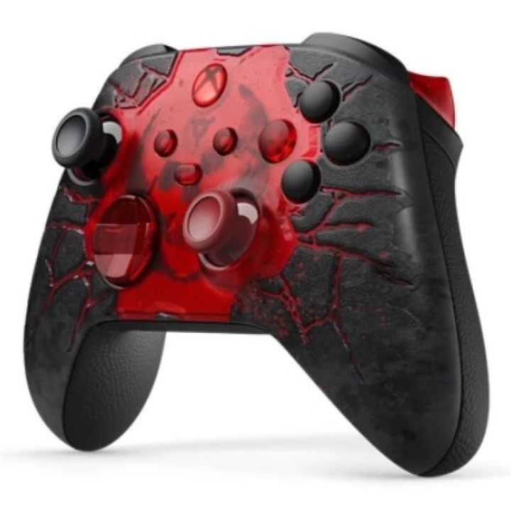 Xbox belaidis valdiklis Gears of War: E-Day Limited Edition, juodas ir raudonas