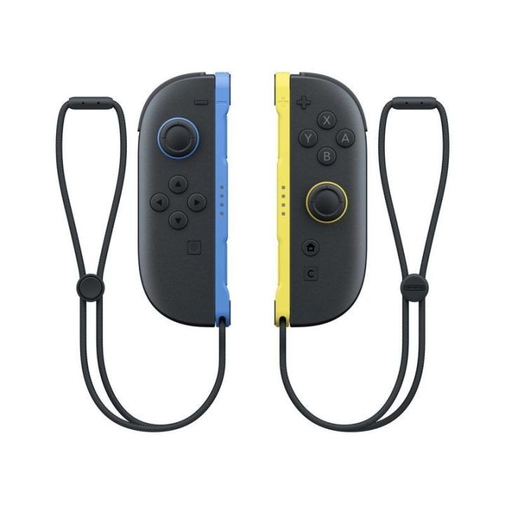 Nintendo Joy-Con 2 belaidis valdiklis, juodas su mėlyna ir geltona