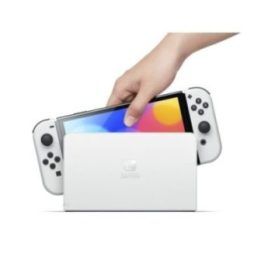 Nintendo Switch OLED žaidimų konsolė, balta