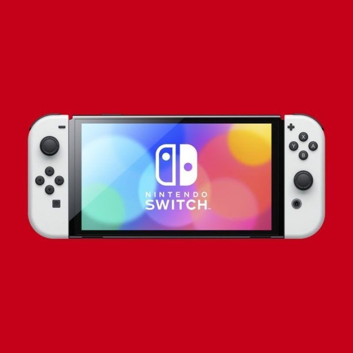 Nintendo Switch OLED žaidimų konsolė, balta