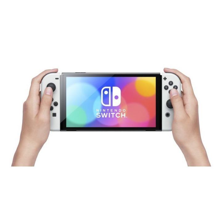 Nintendo Switch OLED žaidimų konsolė, balta