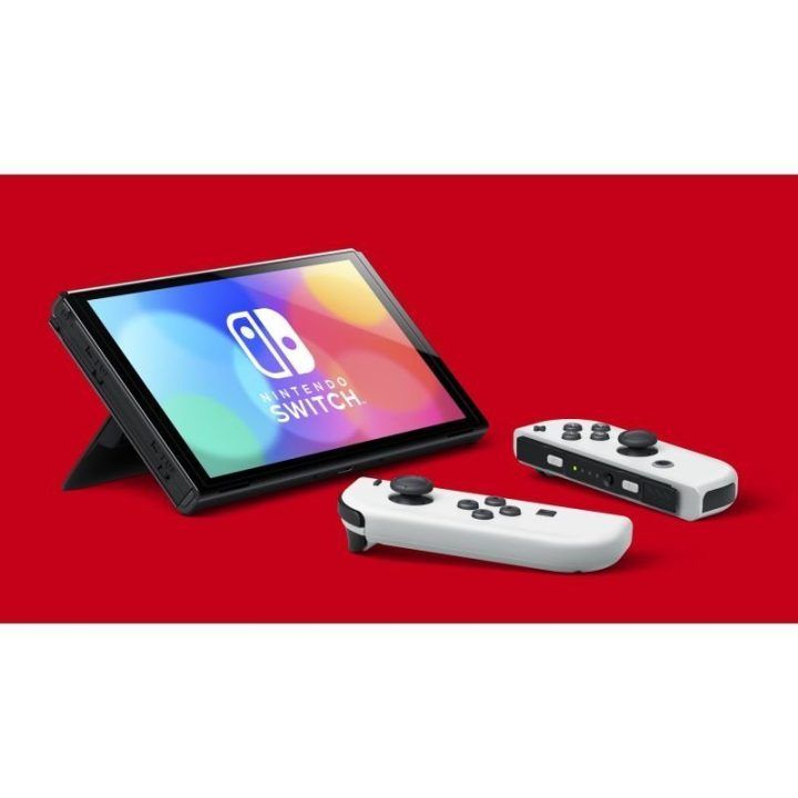 Nintendo Switch OLED žaidimų konsolė, balta
