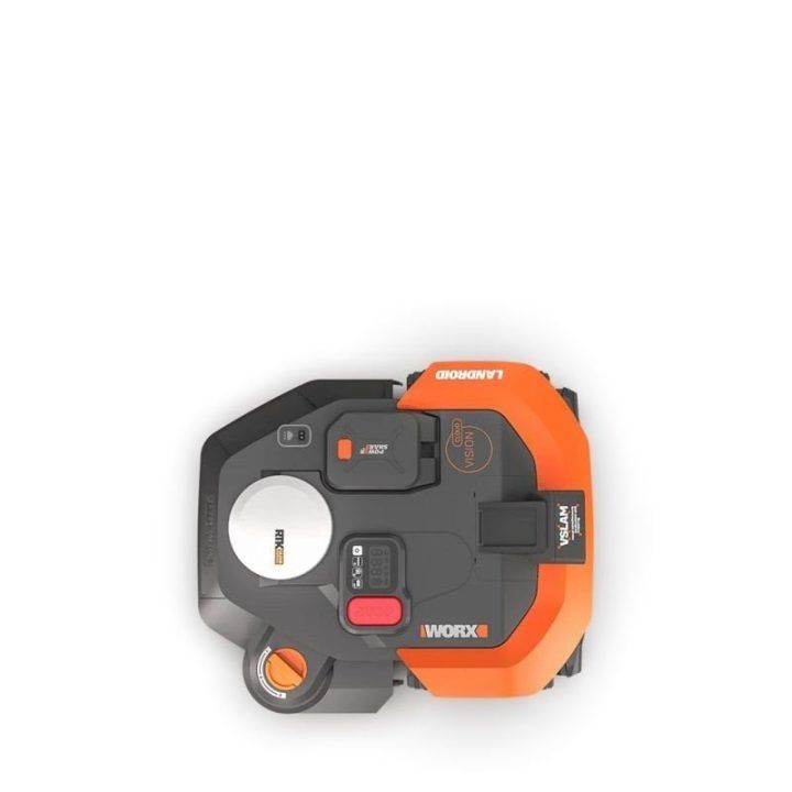 Robotinė vejapjovė WORX WR330E, juoda ir oranžinė