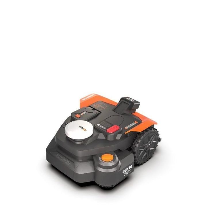 Robotinė vejapjovė WORX WR330E, juoda ir oranžinė