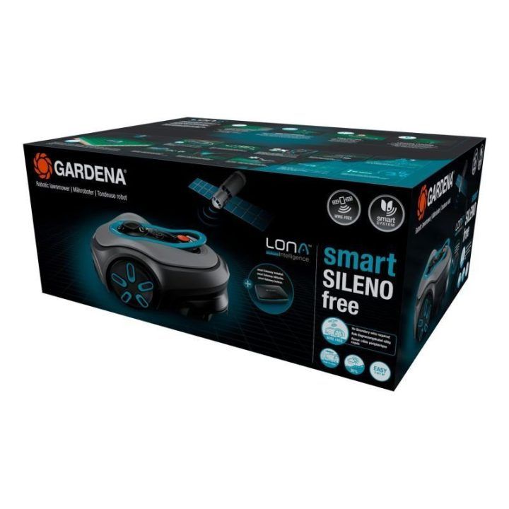 Robotinė vejapjovė Gardena smart SILENO free