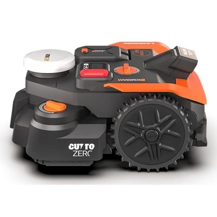 Robotas vejapjovė WORX WR308E, juoda ir oranžinė