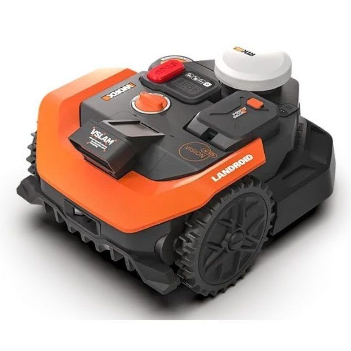 Robotas vejapjovė WORX WR308E, juoda ir oranžinė